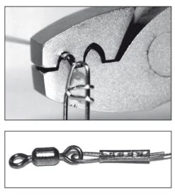 Spro Swivels - Black Brass Single Sleeve -Sportvisserserdenhaag Winkel 4556 012 003