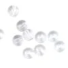 Spro Round Smooth Glass Beads - Clear Diamond