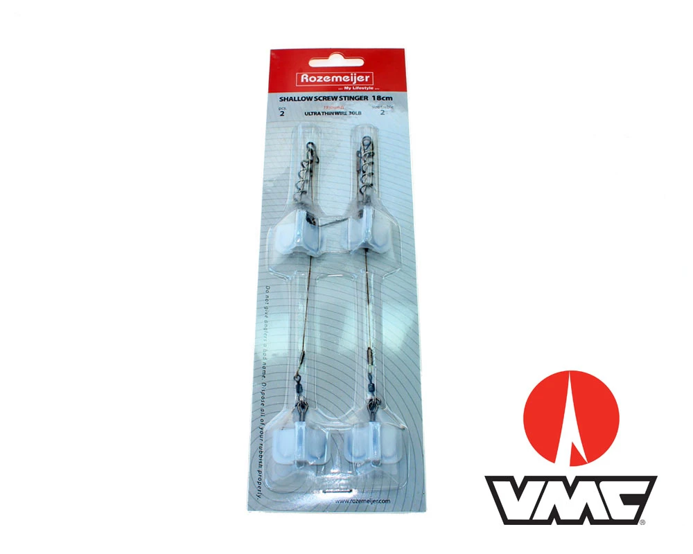 Rozemeijer Shallow Screw Stinger 18cm/Size 2 2pcs 5 Rozemeijer Shallow Screw Stinger 18cm/Size 2 2pcs - Afbeelding 3