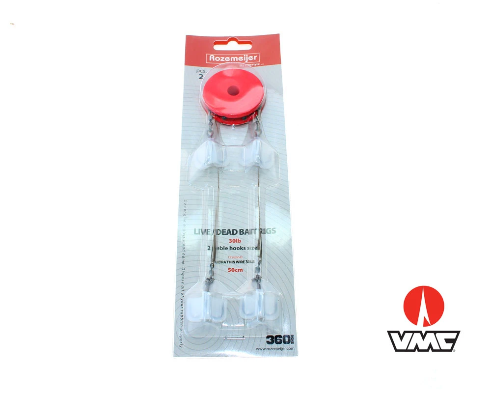 Rozemeijer Live/Deadbait Rigs 2-Trebles 4 Rozemeijer Live/Deadbait Rigs 2-Trebles - Afbeelding 2