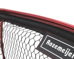 Rozemeijer Rubberized Tele Landingnet 70x60cm -Sportvisserserdenhaag Winkel 76030 net in frame detail