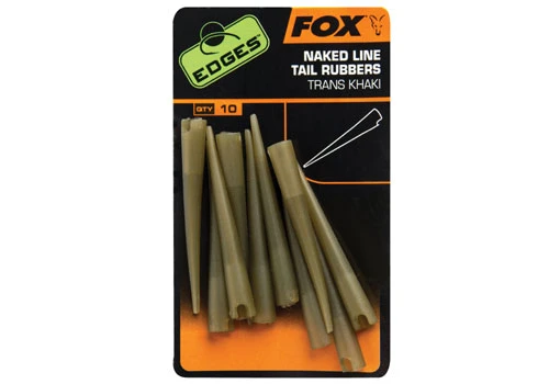 Fox Edges Naked Line Tail Rubbers 3 Fox Edges Naked Line Tail Rubbers
