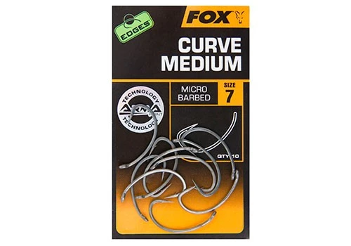 Fox Edges Curve Shank Medium Hooks 3 Fox Edges Curve Shank Medium Hooks