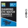 Preston Diamond Eye Match Swivels 1 Preston Diamond Eye Match Swivels -Sportvisserserdenhaag Winkel diamond eye match swivels 1
