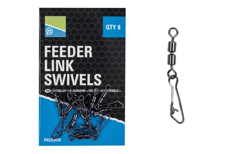 Preston Feeder Link Swivels 3 Preston Feeder Link Swivels