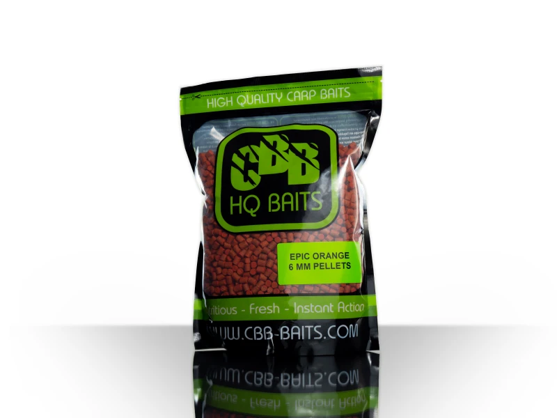 CBB HQ Baits Epic Orange Pellets 3 CBB HQ Baits Epic Orange Pellets