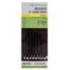 Korum Big Fish Braided Hair Rigs 6” 15cm Barbless -Sportvisserserdenhaag Winkel k0310109 big fish braided hair rigs 6 inch size 8 barbless st 01