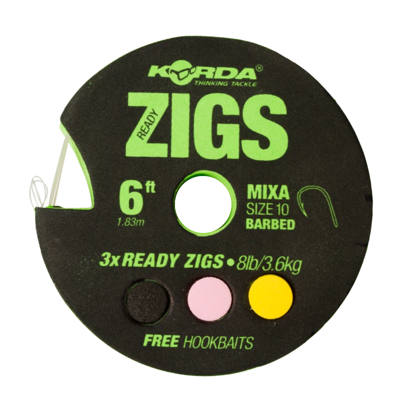 Korda Ready Zigs Barbed 3 Korda Ready Zigs Barbed