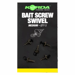 Korda Micro Ring Swivel Bait Screw Medium