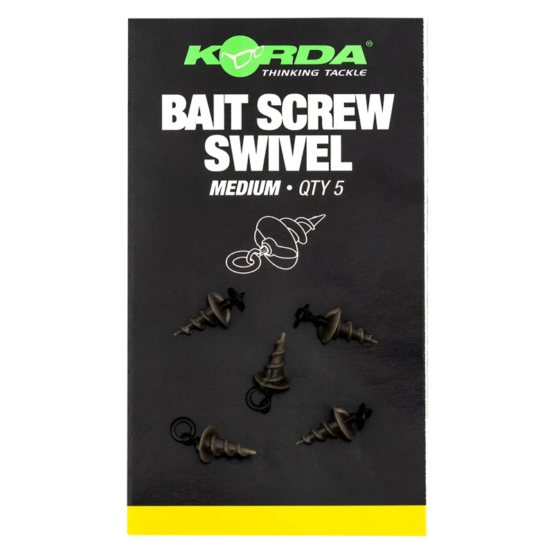 Korda Micro Ring Swivel Bait Screw Medium 3 Korda Micro Ring Swivel Bait Screw Medium