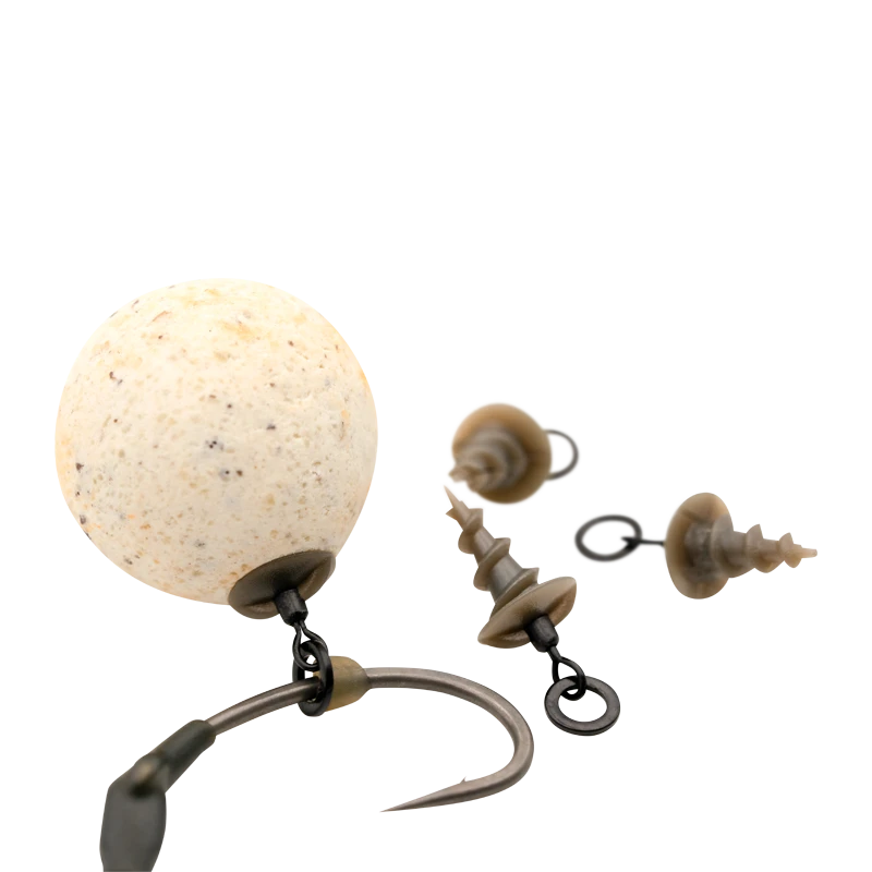 Korda Micro Ring Swivel Bait Screw Medium 5 Korda Micro Ring Swivel Bait Screw Medium - Afbeelding 3