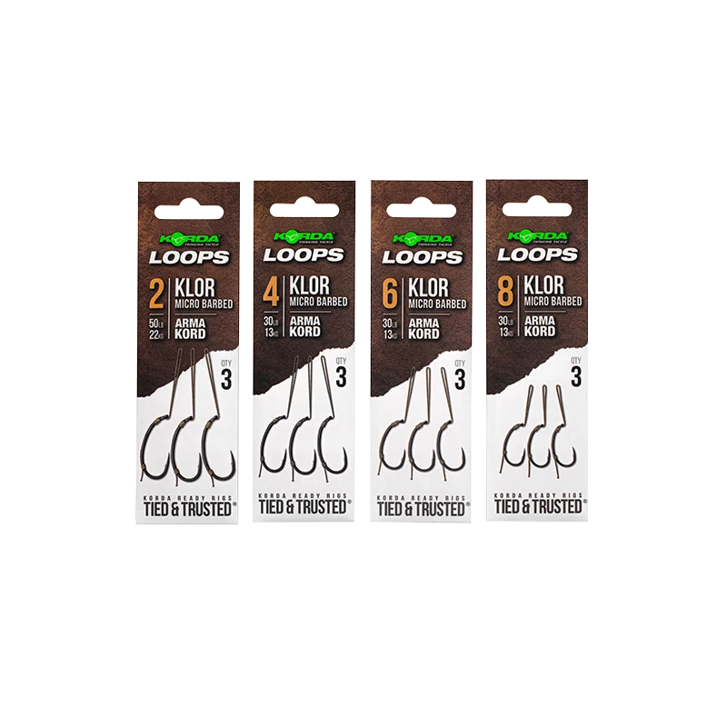 Korda Loop Rigs Klor 3 Korda Loop Rigs Klor
