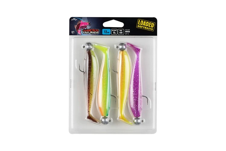 Fox Rage Zander Pro Loaded UV Mixed Colour Packs X4 New Colours 3 Fox Rage Zander Pro Loaded UV Mixed Colour Packs X4 New Colours