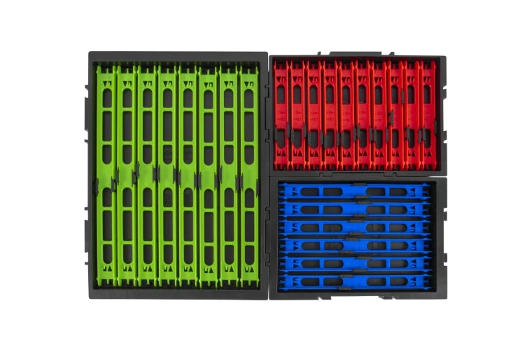 Preston Interlok Winder Trays - 13cm Red 4 Preston Interlok Winder Trays - 13cm Red - Afbeelding 2