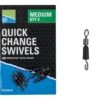 Preston Quick Change Swivels -Sportvisserserdenhaag Winkel quick change swivels 1
