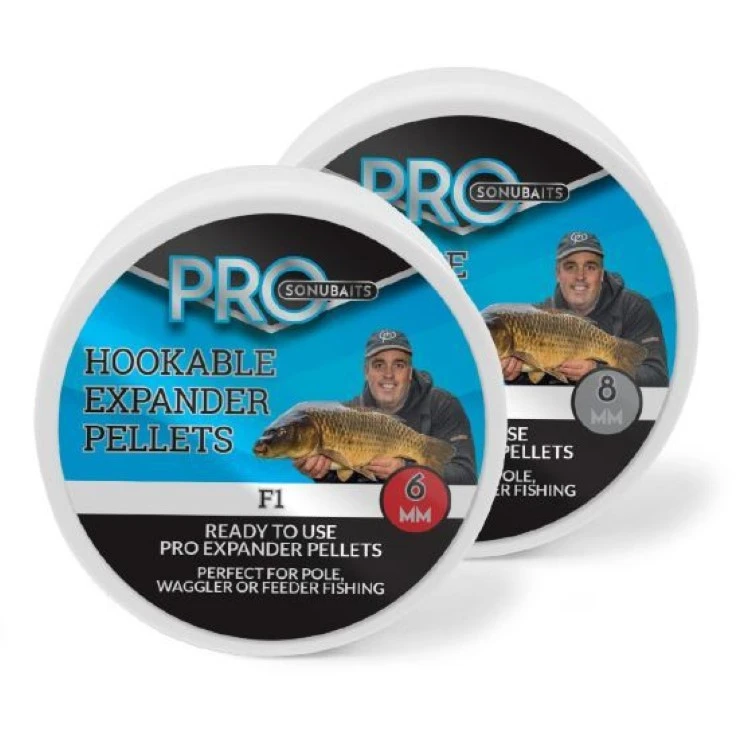 Sonubaits Pro Hookable Expander Pellets - F1 3 Sonubaits Pro Hookable Expander Pellets - F1
